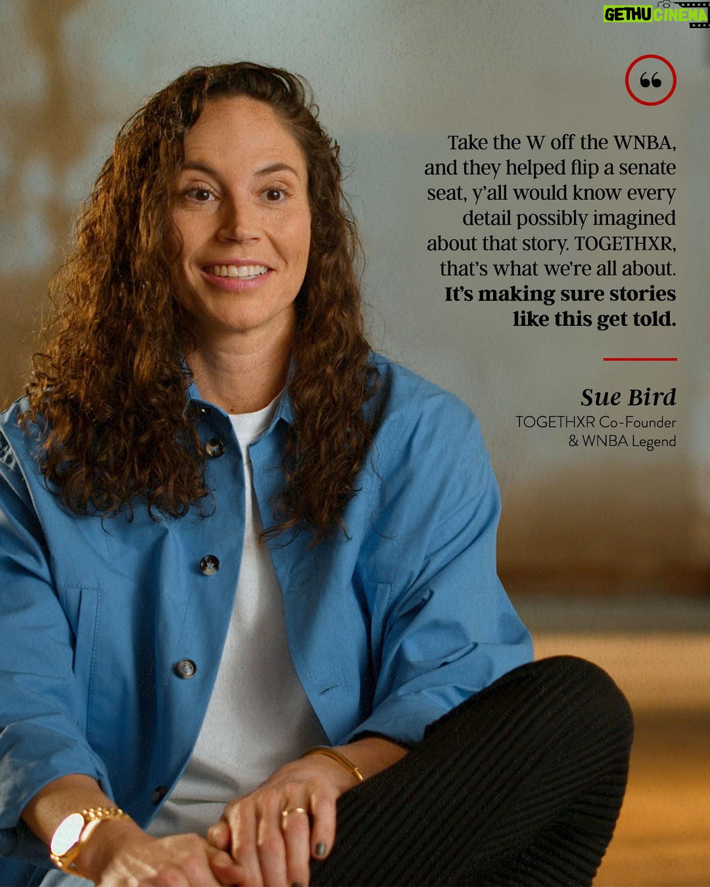 Sue Bird Instagram - “Power of the Dream” tells the story of how the @wnba changed the world, coming to @primevideo June 18th 🎬