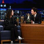 Sue Bird Instagram - @sbird10 makes her Tonight Show debut to talk her new documentary Sue Bird: In the Clutch #FallonTonight 📷 @toddowyoung