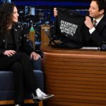 Sue Bird Instagram - @sbird10 makes her Tonight Show debut to talk her new documentary Sue Bird: In the Clutch #FallonTonight 📷 @toddowyoung