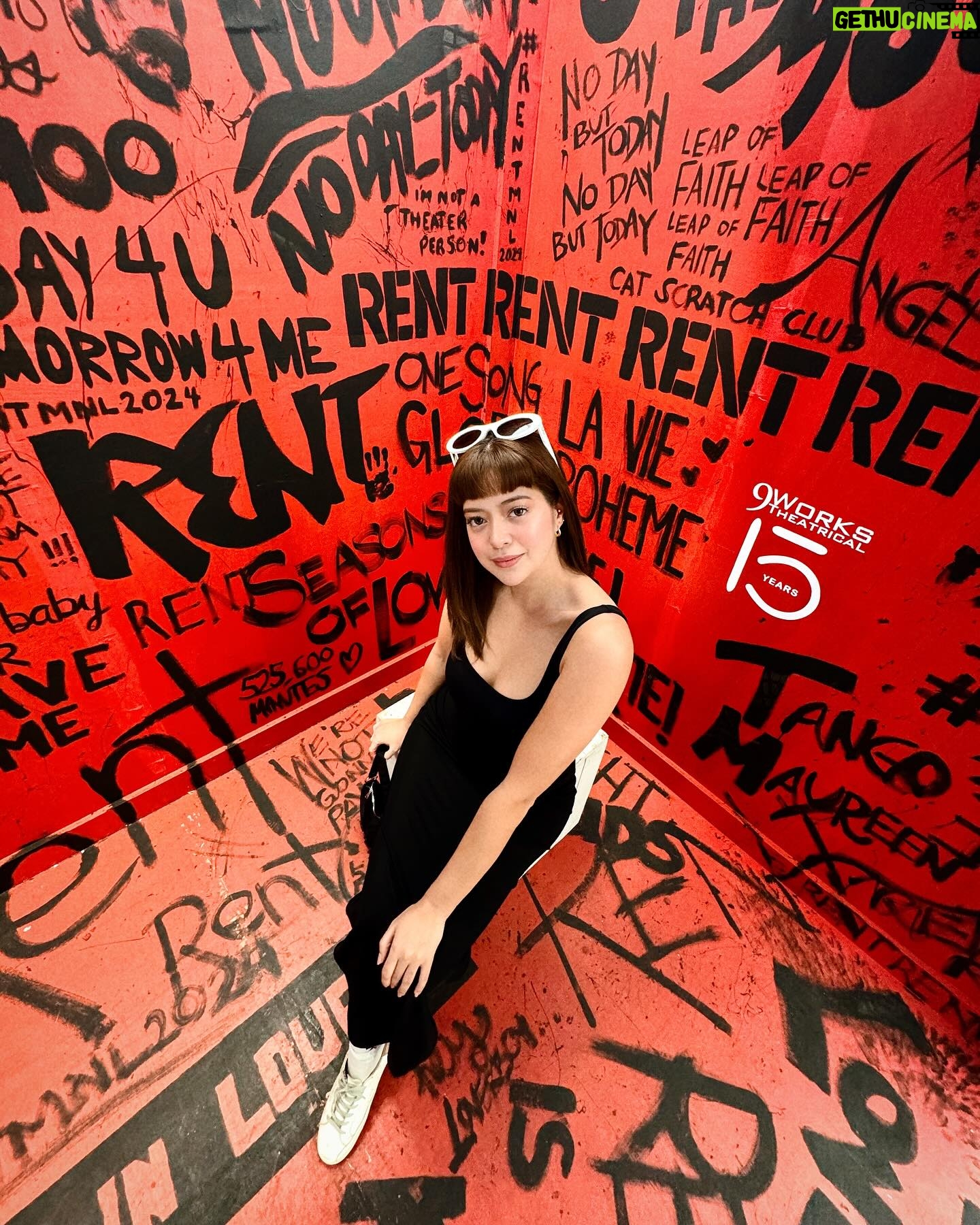 Sue Ramirez Instagram - No day but today β₯οΈπ€ Watched @rentthemusical2024 and WOOOOOW πβ₯οΈ The cast was AMAZING, we were balling our eyes out, moved by every performance by the extremely relatable characters. Such a beautiful play about LOVE, friendship and chosen family. The timely topics of poverty, AIDS, addiction, gender identity and inequality squeezed into one stage, sensitively tackled and perfectly executed. I literally cannot get over how good it was and I'm OVER THE MOOOOON to have finally watched my sizzzy @adrianlindayag on stage, doing so so so so so well in playing Angel. Instantly my favorite character! I love you I love you I love you, my super beautiful and talented soul sister! You inspire me so much, Adiong. I'd be lucky and thankful to even be just half as good as you. π I can't believe I'll be doing this too very SOOOOON! π± Got me even more excited to be working with @rebranger @markkistroem and Ate @abigailsulit on Little Shop of Horrors in July. π€© Congratulations to the whole #RentMNL2024 team! Definitely a MUST SEE classic! ππ»ππ»ππ»π VIVA LA VIE BOHEME!!!