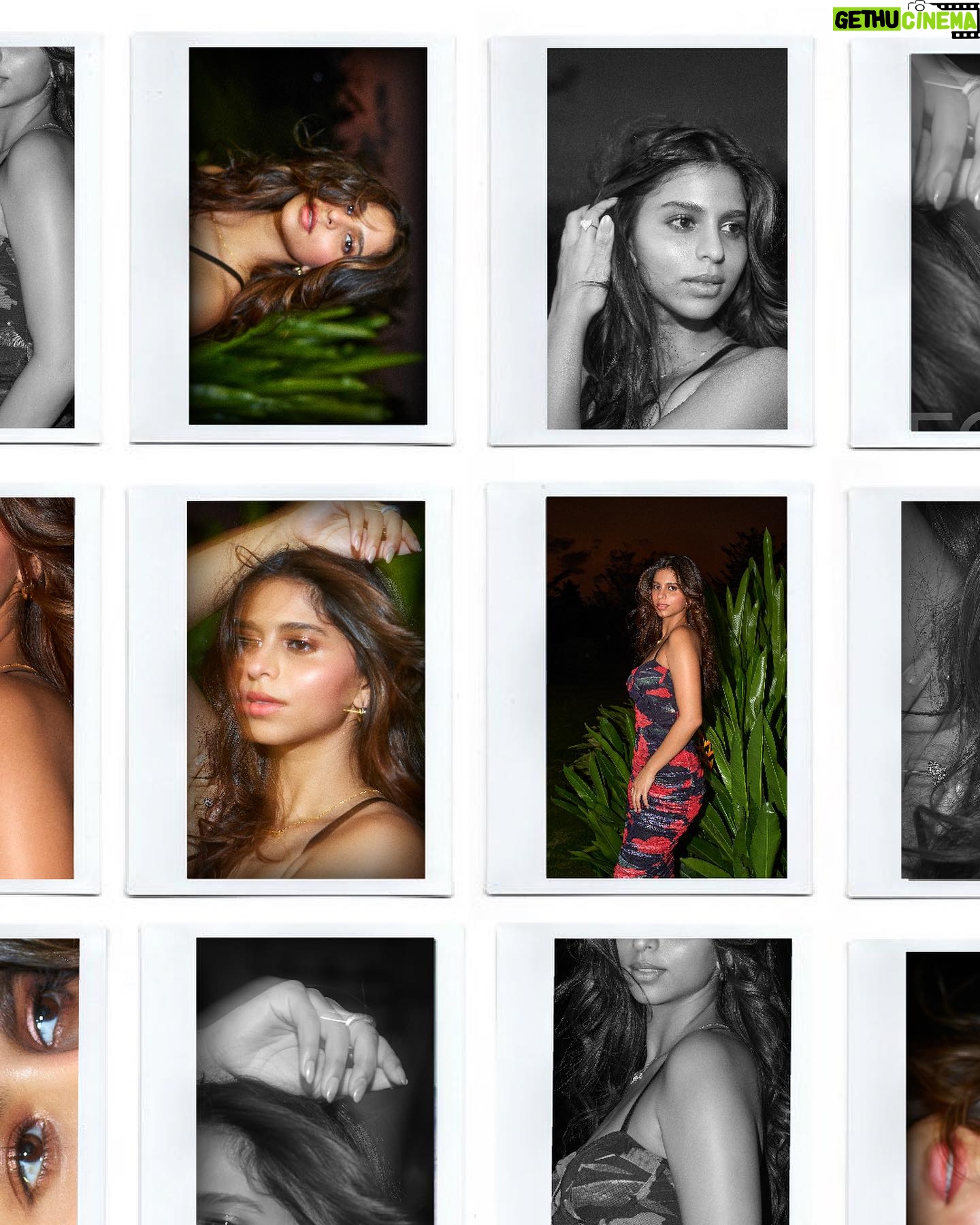Suhana Khan Instagram - Hereโs @suhanakhan2 โs going-out vibe:๐ Glowy, flushed cheeks, a dab of lip tint and voluminous, slightly undone waves ๐ Shop her favourite luxury beauty essentials now, on #TiraRed #MyBeautyDiary #TiraBeauty #LuxuryBeauty