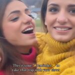 Sukriti Kakar Instagram - Take that trip sis ❤️✨🫂 #SaathTere #SuPra #sukritikakar #prakritikakar #newsong #sisters #twins #sisterhood #travel