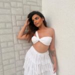 Sukriti Kakar Instagram - Summer calling 🧴🌻 🐚 Wearing @itgirl_love 🤍