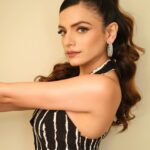 Sukriti Kakar Instagram - Happy women’s day 🖤 More resilience, more power, more strength, more faith, more compassion, more healing, more joy, more calm & more self love 💖 Don’t stop until you’re proud ✨ Wearing @brownsugar.in Styled by @pallakhshah Hmu @saniya.advani 📸 @sanjaydubeyphotography