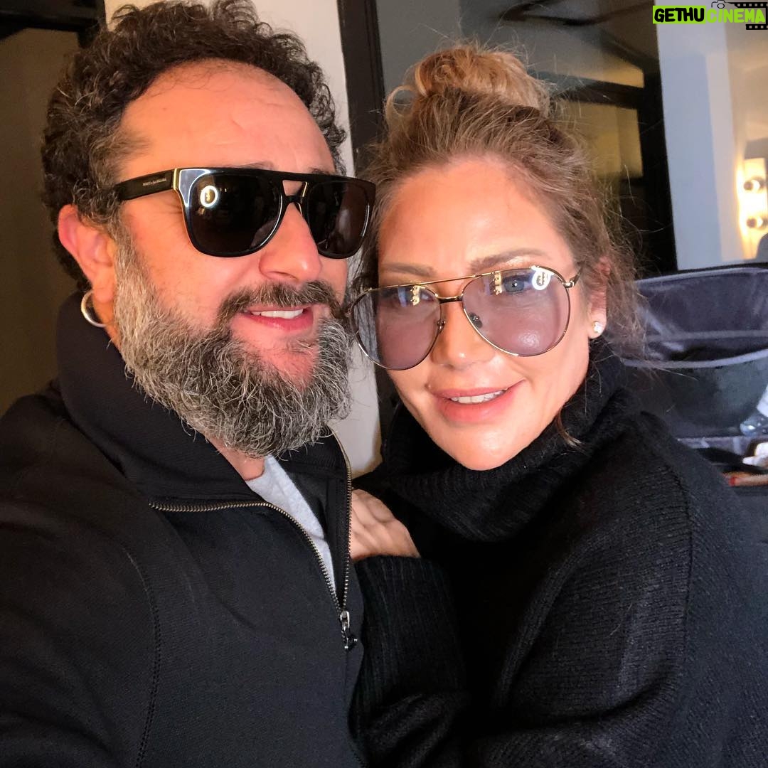 Sulafa Memar Instagram - The one and only my lovely friend and photographer @sharbelboumansour 🖤♥️🧡 #soon #sulafamemar #undergroundstudio #lebanon #syria