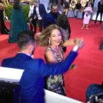 Sulafa Memar Instagram - شو بحبك وبحب المكان بس تكون فيه "بفرح" فيك ومعك وبضحك من قلبي ♥️ @subhyotryofficial #elgounafilmfestival #GFF18 #egypt #syria #syrian #artist #funtimes #love #dancing #positivevibes #elgouna