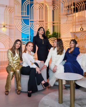 Sulafa Memar Instagram - It’s always a pleasure to be on @mbc1 
Thank you for hosting me @kalamnawaeminsta 🤍

Grateful for all your love and support 🥰🤍

Outfit: @eliesaabworld 
Jewelry: @marli 
Hair & Make up: @miladhannoun 
Stylist: @jonymatta
Outfit photoshoot By: @ahmad_zamlout 
Special thanks to: @millionairelifearebia 

#sulafamemar
#سلافة_معمار | #كلام_نواعم