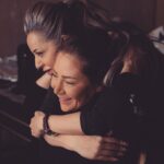 Sulafa Memar Instagram - Thank u so much my beautiful sister Roura ♥️ @roudinatabet love u #مسافة_أمان #سلافة_معمار #ردينة_ثابت_سويداني 2019 #SulafaMemar #Makeupartist 📸 by @duniasubh.photos 💕