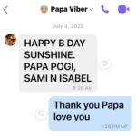 Sunshine Dizon Instagram – Happy to be spending my 40th with my brothers tonight Papa but the pain lingers on that i will never hear your voice and get a message from you. I miss you every minute, every second and everyday. You will always be my first love and i will always be your Papa’s girl forever. Thank you for the life you’ve given me, it may have not been perfect but i always knew i was loved by you. Hope to see you in my dreams Papa. I love you always and forever.