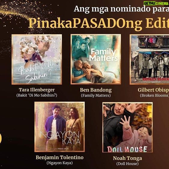 Sunshine Dizon Instagram - Maraming salamat sa Gawad Pasado saaming nominasyon para sa obrang sinulat ni @troyespirituphoto at Direksyon ni @joellamangan #WALKER Sa lahat ng nominado at lalo’t kasama namin sa #Walker isang pagbati!