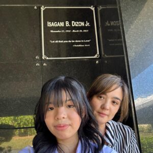 Sunshine Dizon Instagram - Bittersweet day for me. I attended Doreen's graduation while watching Papa's inurnment via Zoom. Thanking the heavens for the moderate traffic that allowed us to join the family for lunch on time.

I will never get over this loss, but somehow, I am comforted, knowing Papa is now resting with Lola Ched and Lolo Sonny. 
I love you, Papa. Please watch over us and hug Lola Ched and Lolo Sonny for us.🕊️