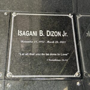 Sunshine Dizon Instagram - Bittersweet day for me. I attended Doreen's graduation while watching Papa's inurnment via Zoom. Thanking the heavens for the moderate traffic that allowed us to join the family for lunch on time.

I will never get over this loss, but somehow, I am comforted, knowing Papa is now resting with Lola Ched and Lolo Sonny. 
I love you, Papa. Please watch over us and hug Lola Ched and Lolo Sonny for us.🕊️