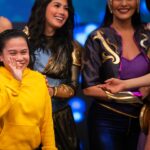Sunshine Dizon Instagram – Can’t believe my lucky stars lined up like this ♥️💙💚🤎 happy anniv @itsshowtimena thanks for a fun anniv week. To my sistahs, thanks for being a part of TEAMKALM 📷 @ninasandejas 

@rook_alphaeus