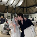 Suppasit Jongcheveevat Instagram - Cheers to love, laughter, and happily ever after! Wishing Jom and Ta a lifetime of joy and bliss 💍✨
