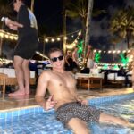 Suppasit Jongcheveevat Instagram – sun-kissed vibes and beach club delights ☀️🏖️
