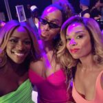 Susan Kelechi Watson Instagram - Sergio Hudson x NYFW Its like candayyy 🍭🎵 @sergiohudson @kyssheart @gpcbeauty @dedeayitedesign @shopkhoi @prada @maribymarsai