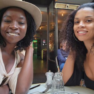 Susan Kelechi Watson Instagram - Ebonies in Paris. 🇫🇷
#moveoverEmily
#theadventuresofDeeandSu
#theyshouldmakeitaseries😉ijs