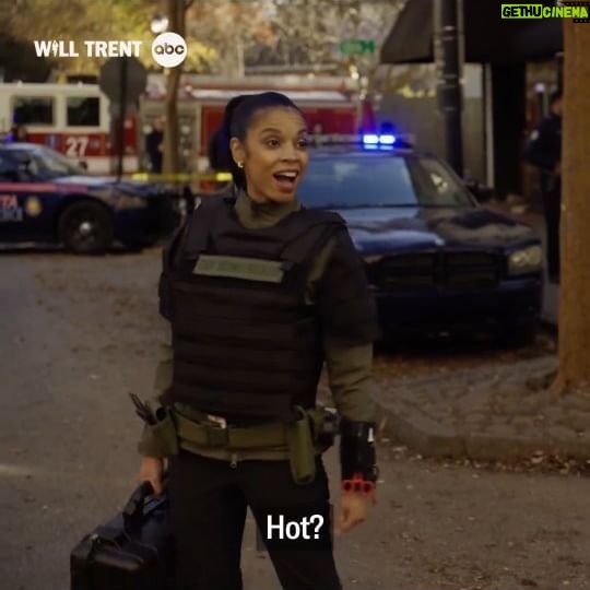Susan Kelechi Watson Instagram - See ya tonight😉 Reposted from @willtrentabc Will's got skills, on and off the job 😉 We would very much like you to watch the season premiere of #WillTrent tomorrow at a new time, 8/7c on ABC! Stream on Hulu.