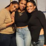 Susan Kelechi Watson Instagram – Three little birds 🎶🎵 …
(also proof that @goapele and I are not the same person 😂) #womenshistorymonth
