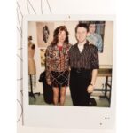Susan Sarandon Instagram - With my friend thr designer @toddoldham back in the day when fashion was fun and models danced down the runway, smiling and laughing.