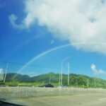 Susan Sarandon Instagram - Rainbow first day of shooting in San Juan. Good omen! 🌈