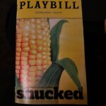 Susan Sarandon Instagram - Saw this musical with this guy, the enormously talented and beyond funny @kevincahoon ! The laughter never stops. The entire cast is incredible. A must see! @shuckedmusical 🌽