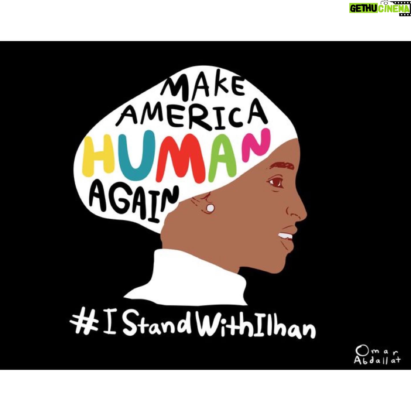 Susan Sarandon Instagram - #IStandWithIlhan