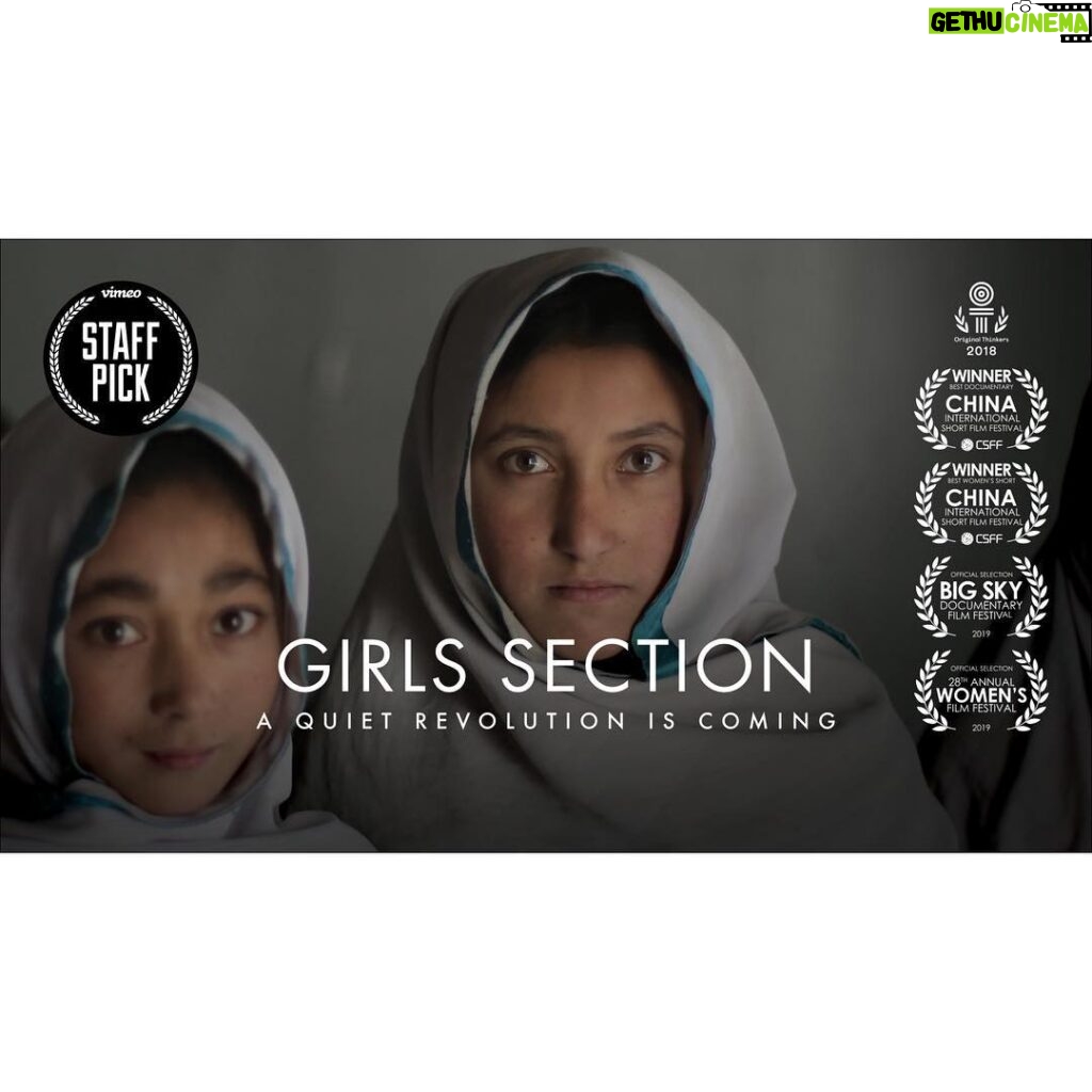 Susan Sarandon Instagram - My friend Kathryn made a beautiful film and it is my inspiration for #IWD19! Take a few minutes and watch these brave young Pakistani women fighting for their education in #GirlsSection. It premieres today on @vimeo as a #StaffPick! Link in bio to watch -- and then donate to @iqrafund! Bravo to @kathryneverett and DoP @willathertonfilms. #femalefilmmakerfriday