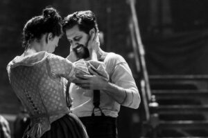 Sutton Foster Instagram - Some beautiful pics from Aaron’s and my put-in! Thank you Matthew Murphy for capturing these moments.

#Repost from @murphymade!!
・・・
PHOTOS OF THE DAY: SWEENEY TODD Behind-the-scenes at @suttonlenore and @aarontveit’s put-in rehearsal for @sweeneytoddbway.

#sweeneytodd #photography #theatre #theatrelife #blackandwhite #theatrephotography  #sweeneytoddbroadway