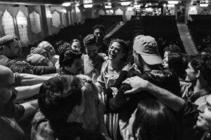Sutton Foster Instagram - Some beautiful pics from Aaron’s and my put-in! Thank you Matthew Murphy for capturing these moments.

#Repost from @murphymade!!
・・・
PHOTOS OF THE DAY: SWEENEY TODD Behind-the-scenes at @suttonlenore and @aarontveit’s put-in rehearsal for @sweeneytoddbway.

#sweeneytodd #photography #theatre #theatrelife #blackandwhite #theatrephotography  #sweeneytoddbroadway