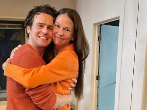 Sutton Foster Instagram - Theatre and friends.