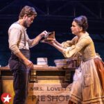 Sutton Foster Instagram - "Wait! What's your rush?! What's your hurry!?" Have you seen these new photos of Aaron Tveit, Sutton Foster and Joe Locke in the Broadway revival of SWEENEY TODD!? Swipe over to the link in our bio for tickets this spring. 📸: Matthew Murphy and Evan Zimmerman #aarontveit #suttonfoster #sweeneytodd #mrslovett #demonbarber #sondheim #stephensondheim #joelocke #tobias #tobiasragg #heartstopper #broadway #bway #curtaincall #musicaltheatre #musicals #nyc #photography