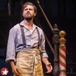 Sutton Foster Instagram - "Wait! What's your rush?! What's your hurry!?" Have you seen these new photos of Aaron Tveit, Sutton Foster and Joe Locke in the Broadway revival of SWEENEY TODD!? Swipe over to the link in our bio for tickets this spring. 📸: Matthew Murphy and Evan Zimmerman #aarontveit #suttonfoster #sweeneytodd #mrslovett #demonbarber #sondheim #stephensondheim #joelocke #tobias #tobiasragg #heartstopper #broadway #bway #curtaincall #musicaltheatre #musicals #nyc #photography