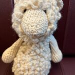 Sutton Foster Instagram - A sweet little alpaca for my friend Beth Nicely and Baby Nicely. We can’t wait to meet you. Handmade by me! I used Lion Brand yarn! Pattern by Kerry Lord! @bethjnicely @lionbrandyarn @toft_uk #crochet #edsanimals #amigurumi