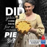 Sutton Foster Instagram - Did you come here for a pie sir? We will be auctioning off these fresh baked crocheted meat pies THIS WEEK AND NEXT — ON STAGE at Sweeney Todd Broadway, for Broadway Cares/Equity Fights AIDS! Every pie is one of a kind - cooked and hooked by ME! #bcefa #broadwaycaresequityfightsaids #sweeneytoddbroadway #crochet #lionbrandyarn @lionbrandyarn @bcefa @sweeneytoddbway