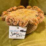 Sutton Foster Instagram - Did you come here for a pie sir? We will be auctioning off these fresh baked crocheted meat pies THIS WEEK AND NEXT — ON STAGE at Sweeney Todd Broadway, for Broadway Cares/Equity Fights AIDS! Every pie is one of a kind - cooked and hooked by ME! #bcefa #broadwaycaresequityfightsaids #sweeneytoddbroadway #crochet #lionbrandyarn @lionbrandyarn @bcefa @sweeneytoddbway