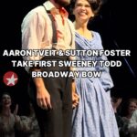 Sutton Foster Instagram - There’s No Place Like Broadway! Aaron Tveit and Sutton Foster returned to Broadway this evening in SWEENEY TODD: THE DEMON BARBER OF FLEET STREET! The musical revival, playing the Lunt-Fontanne Theatre, welcomed Aaron Tveit and Sutton Foster as Sweeney Todd and Mrs. Lovett respectively alongside fellow new cast member Joe Locke as Tobias, Tony Award-winner Ruthie Ann Miles as Beggar Woman, Daniel Yearwood as Anthony Hope and Maria Bilbao as Johanna. 🎟️ Tickets on sale now at Broadway.com! #aarontveit #suttonfoster #sweeneytodd #mrslovett #bow #demonbarber #sondheim #stephensondheim #joelocke #heartstopper #broadway #bway #curtaincall #musicaltheatre #musicals #nyc #curtaincall #broadwaybow
