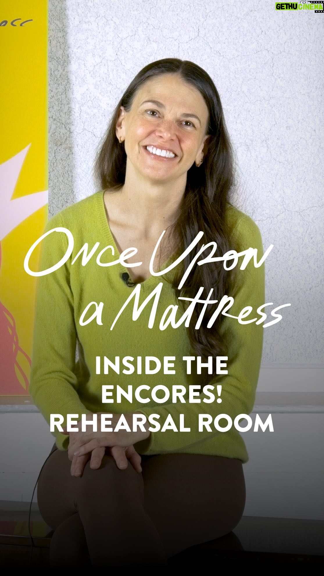 Sutton Foster Instagram - Sutton Foster, our Princess Winnifred, discusses why she’s excited to share ONCE UPON A MATTRESS with her daughter. #CityCenterEncores