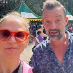 Sutton Foster Instagram - Ren Faire with Uncle Julien!