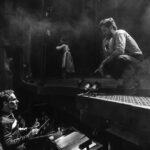 Sutton Foster Instagram - Some beautiful pics from Aaron’s and my put-in! Thank you Matthew Murphy for capturing these moments. #Repost from @murphymade!! ・・・ PHOTOS OF THE DAY: SWEENEY TODD Behind-the-scenes at @suttonlenore and @aarontveit’s put-in rehearsal for @sweeneytoddbway. #sweeneytodd #photography #theatre #theatrelife #blackandwhite #theatrephotography #sweeneytoddbroadway