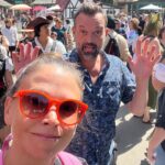 Sutton Foster Instagram - Ren Faire with Uncle Julien!