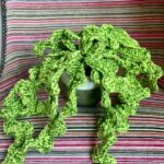 Sutton Foster Instagram - Ok. The last one… for now… ❤️ 🧶=🪴! I used Lion Brand yarn! Pattern by Emma Varnam! @lionbrandyarn @emmavarnam #crochet #crochetersofinstagram #crochetaddict #crochetlove #crocheteveryday