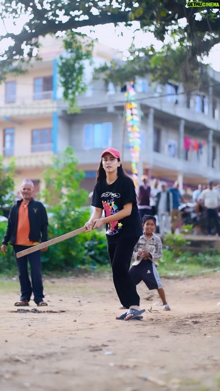 Swastima Khadka - 44K Likes - Creating Timeless treasures of life. ❤️
When you’re free on set!!!!
#dimagkharab #onset
Thank you @keshab.photography for capturing the moment. 🙏