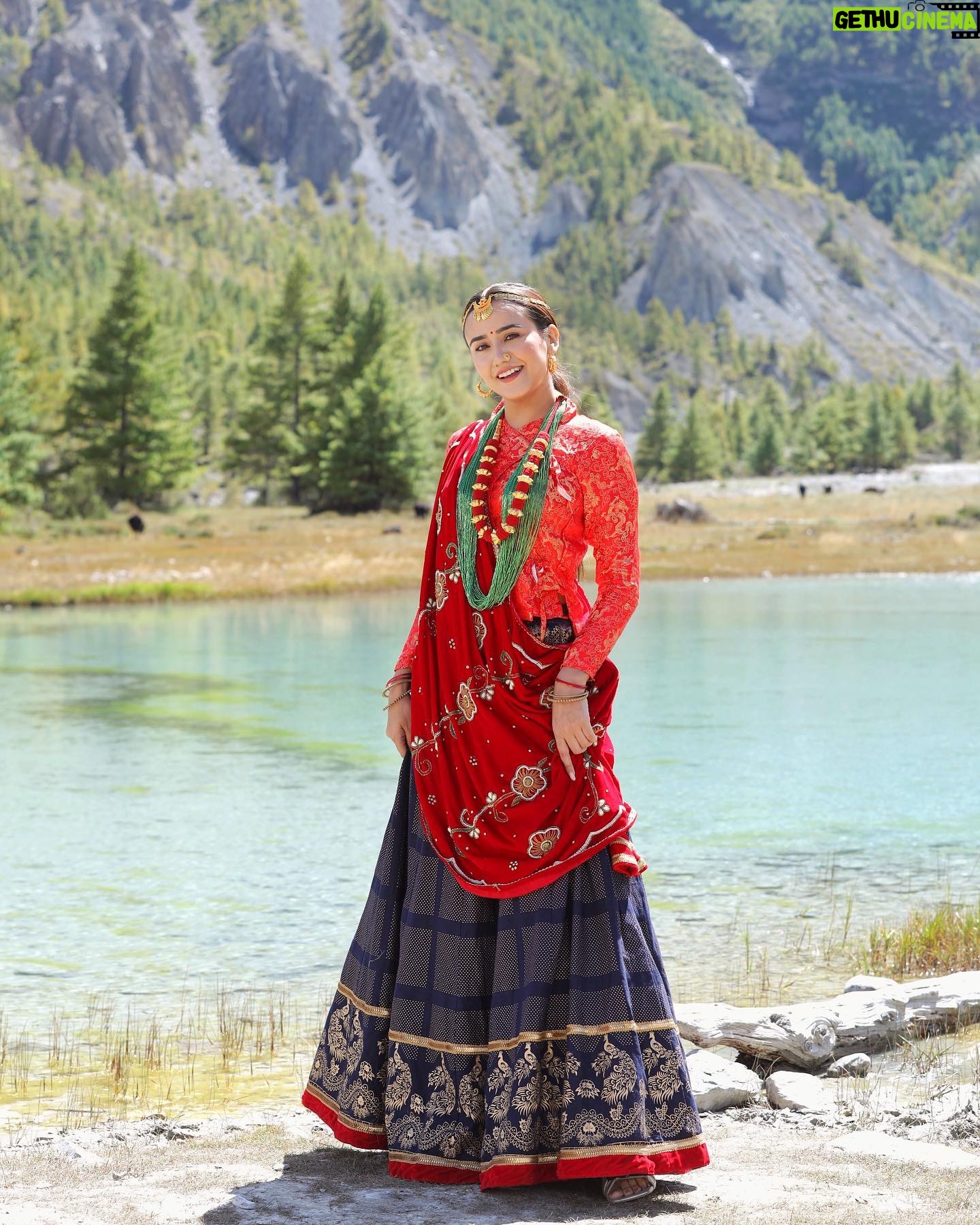 Swastima Khadka - 101.3K Likes - Manang, you got my whole heart. Will come back soon. ❤️
At the launch of @manangwinery 🙏
Thank you @dipti_gurung_ for the lovely gurung Attire. 😘
#manang #gurungattire
