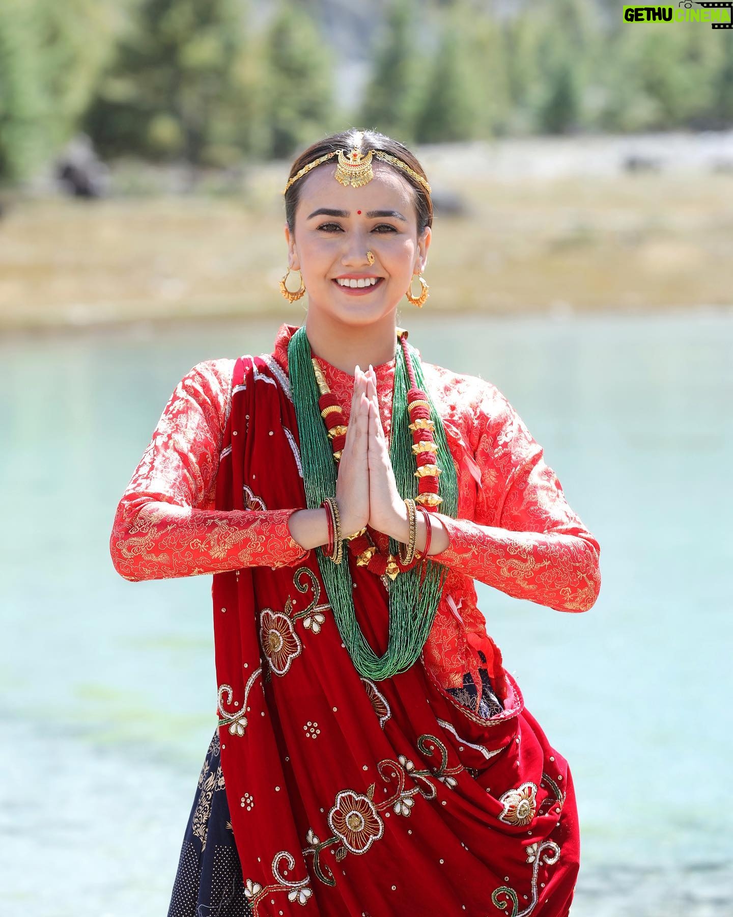 Swastima Khadka - 101.3K Likes - Manang, you got my whole heart. Will come back soon. ❤️
At the launch of @manangwinery 🙏
Thank you @dipti_gurung_ for the lovely gurung Attire. 😘
#manang #gurungattire