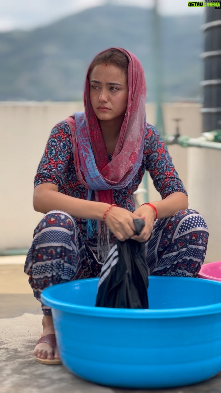 Swastima Khadka - 71.6K Likes - One of my favorite shots from the film. 🥺
Behind the scene #dimagkharab