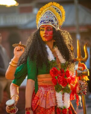 Swastima Khadka Instagram - Are you ready to meet Durga mata this Dashain??
#pashupatiprasad2bhasmedon releasing this fulpaati ❤️