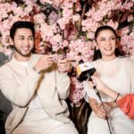 Sweet Qismina Instagram - Media Launching #CikMisi123 🌸 Honoured to be part of this team. Thank you media yang hadir. Thank you @arizgroup & @bambam_studios for choosing us as hero and heroin. A very lightweight romantic comedy. We had fun 🫶🏻 Isnin - Jumaat, 6 petang di Astro Ria. 📸 : @myrulee