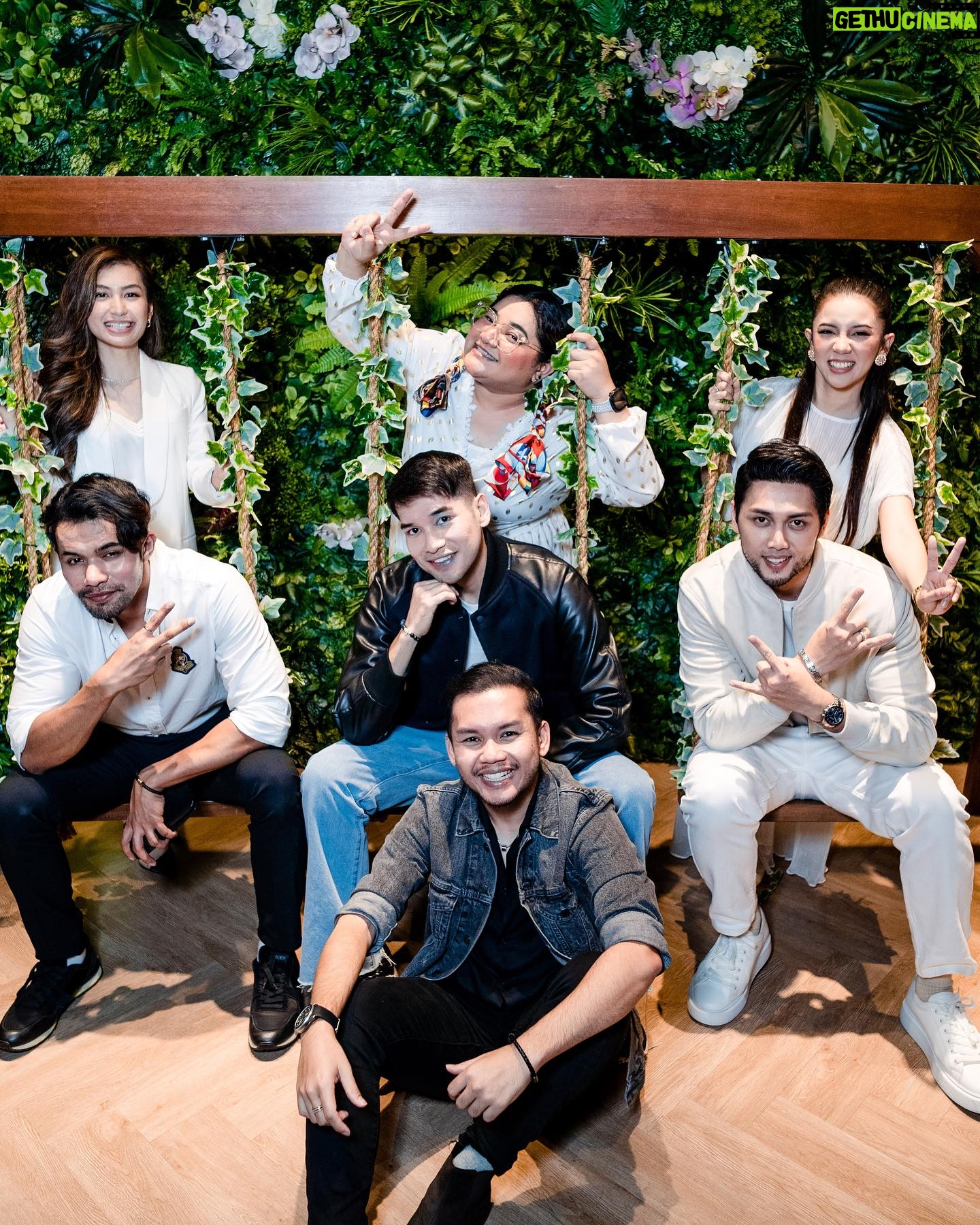 Sweet Qismina Instagram - Media Launching #CikMisi123 ๐ธ Honoured to be part of this team. Thank you media yang hadir. Thank you @arizgroup & @bambam_studios for choosing us as hero and heroin. A very lightweight romantic comedy. We had fun ๐ซถ๐ป Isnin - Jumaat, 6 petang di Astro Ria. ๐ธ : @myrulee