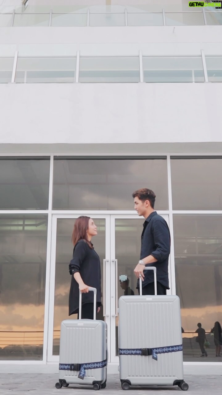Sweet Qismina Instagram - Luggage for Raya with @aignermunich 🤍 @themeliumgroup #AIGNERSS24 #AIGNER #melium